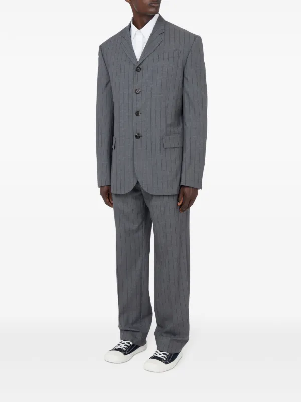 Moschino Pinstripe Suit | Grey | FARFETCH