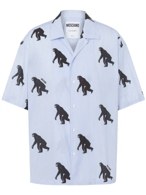 Moschino graphic-print shirt