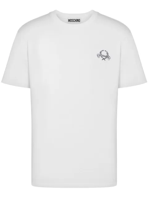 Moschino logo-print cotton T-shirt