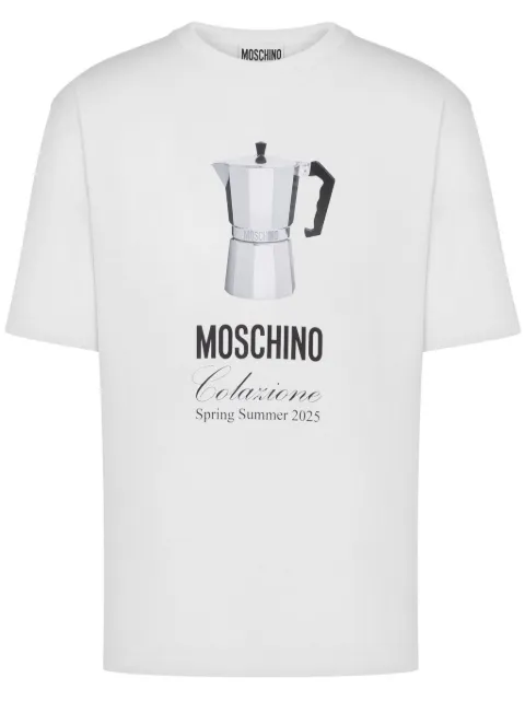 Moschino slogan-print T-shirt