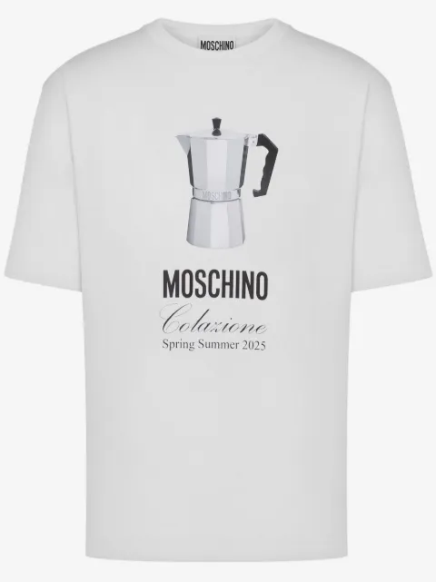 Moschino slogan-print T-shirt