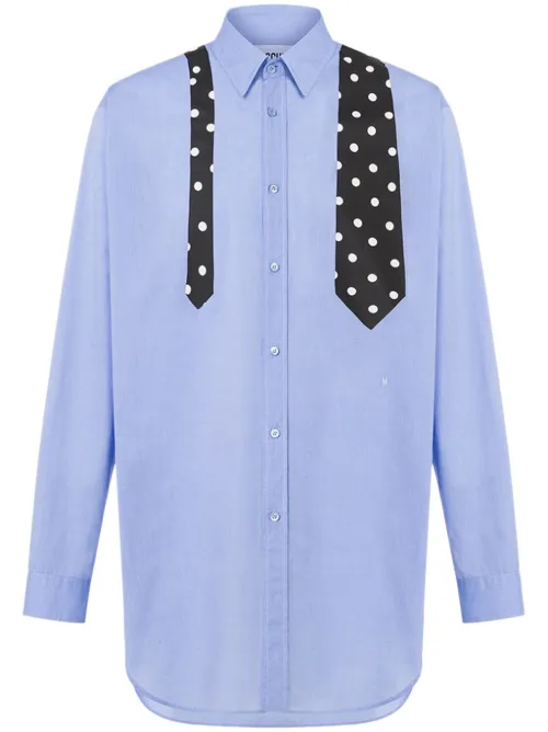 T-shirt à imprimé cravate - Moschino - Modalova