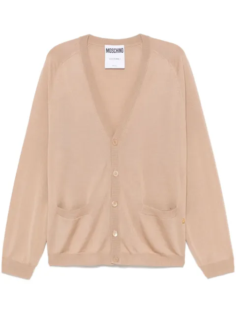 Moschino cárdigan de tejido fino
