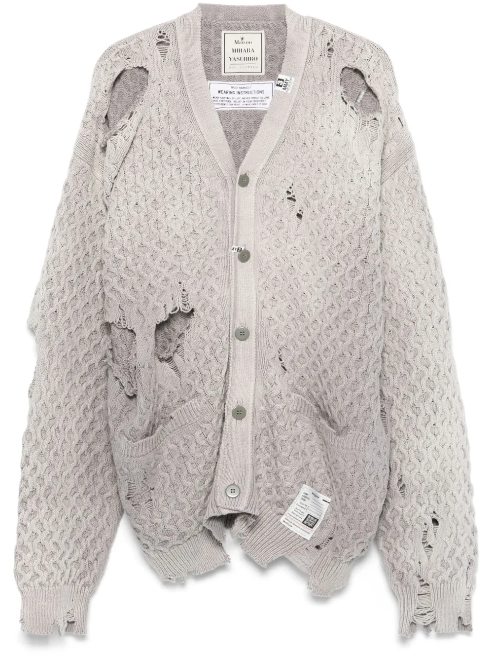 faded cardigan