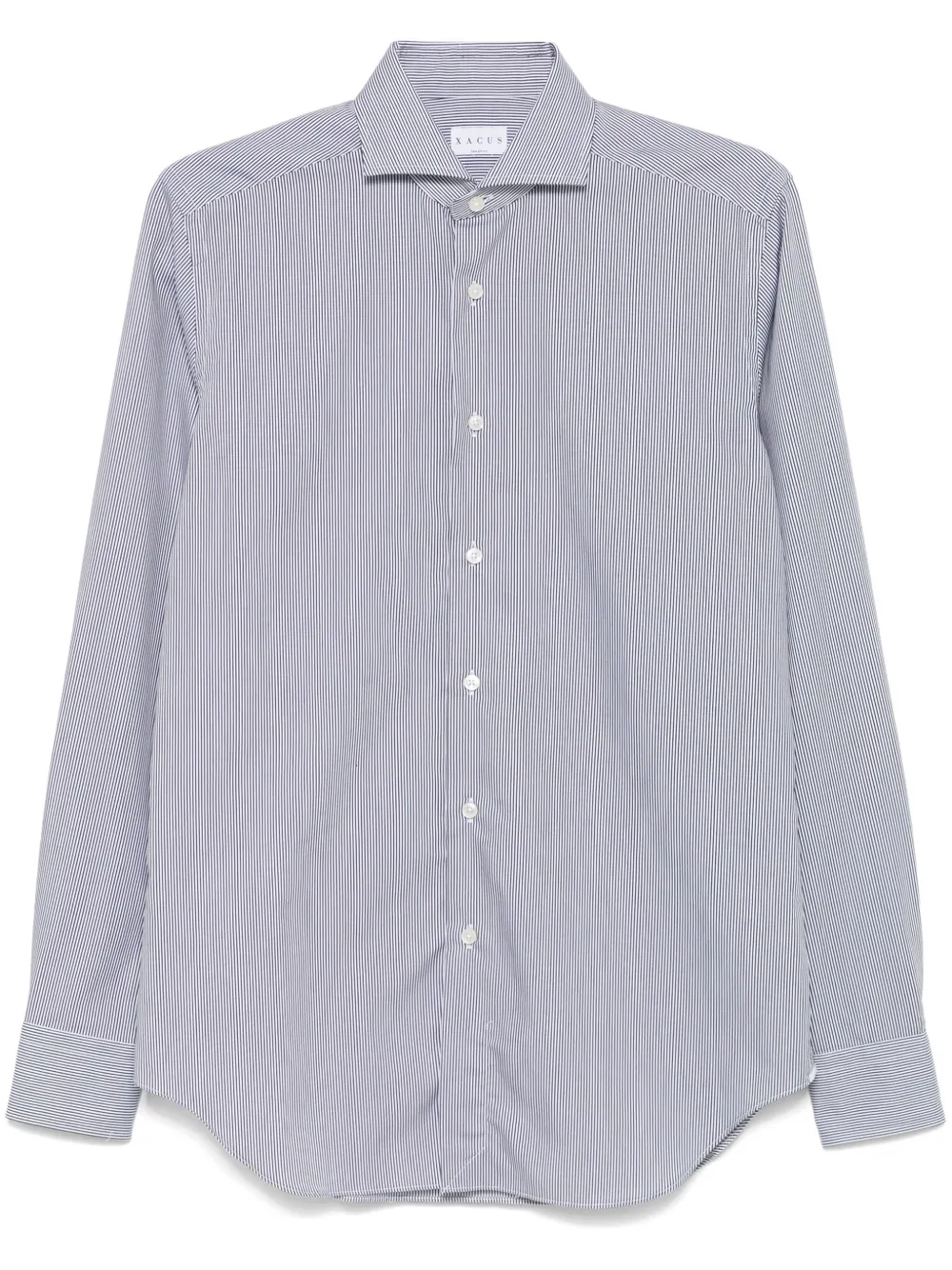 Xacus camisa con rayas estampadas | negro | Image 1