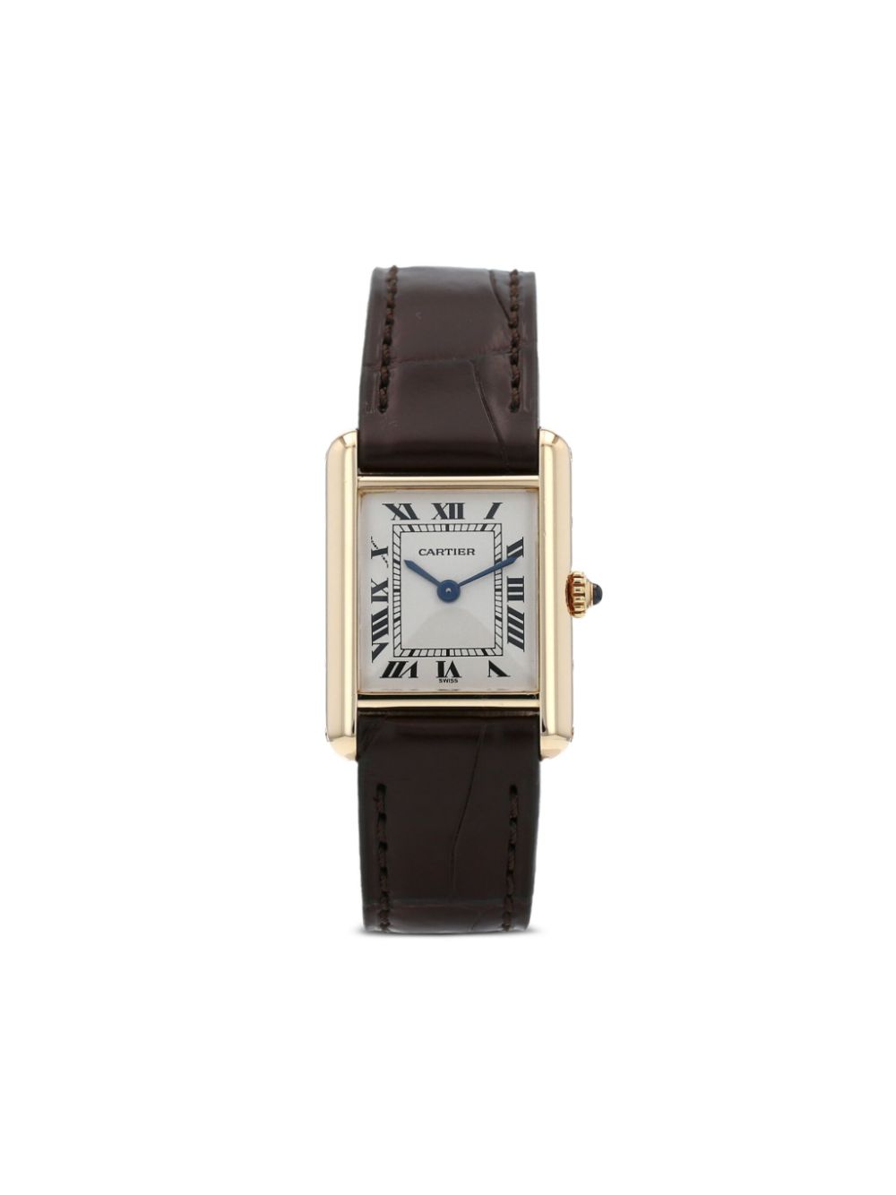 Cartier 2000 pre-owned Tank Louis 28mm - Brown