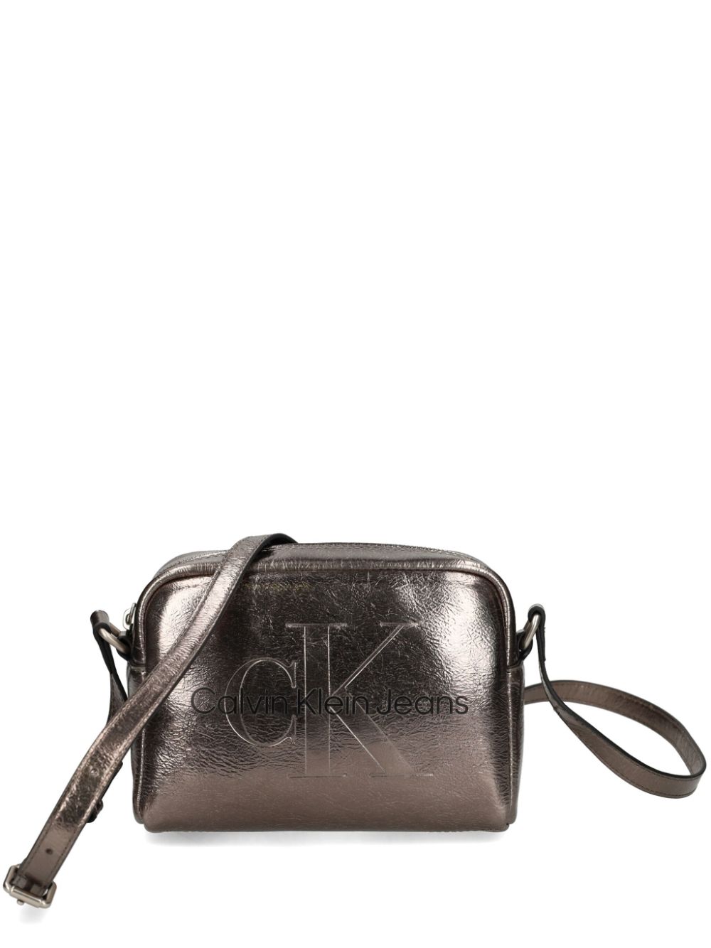 GANNI metallic crossbody bag Women