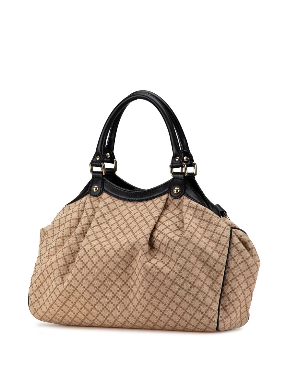 Gucci Pre-Owned 2000-2015 Diamante Canvas Sukey shopper - Bruin