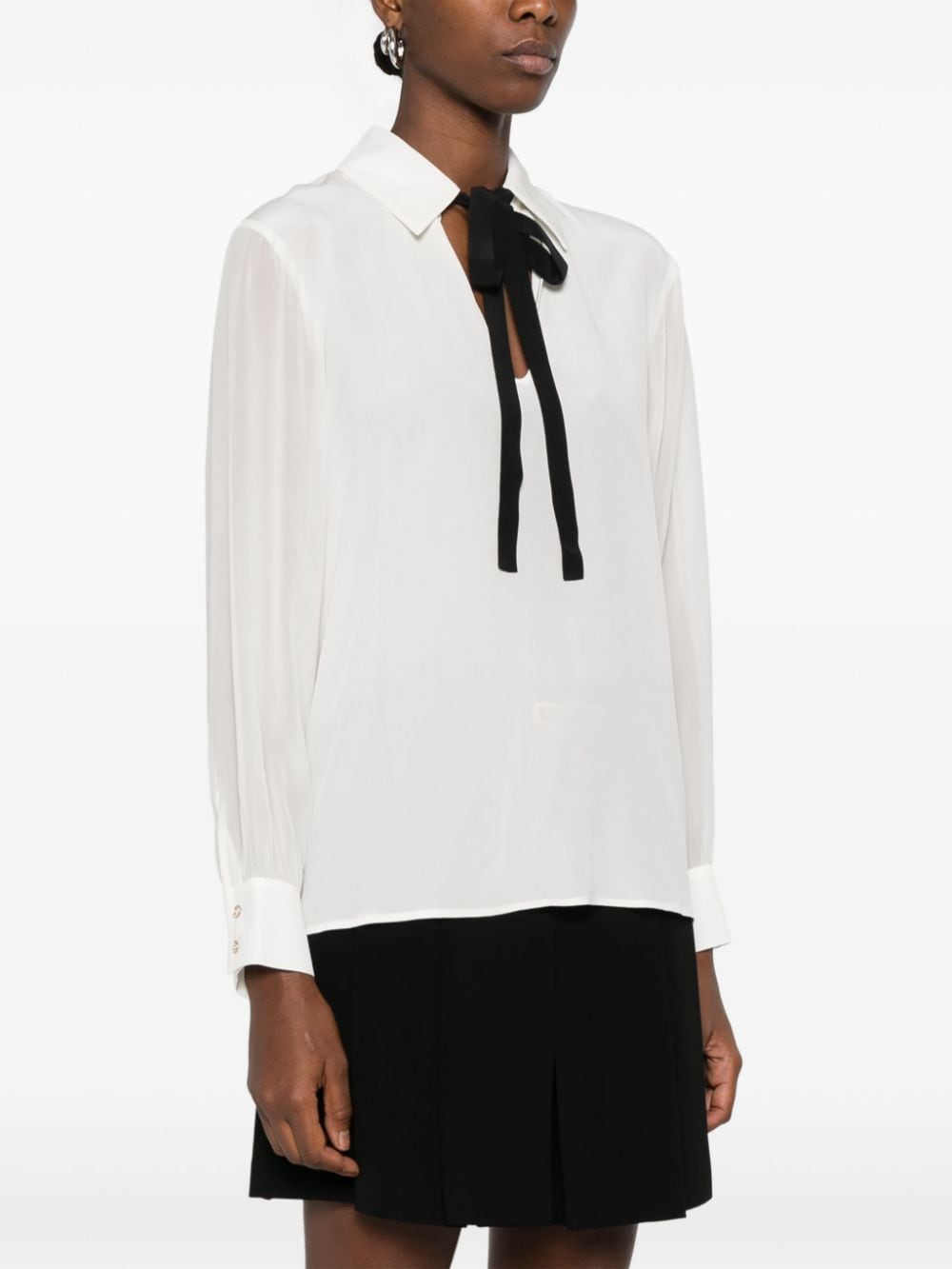 Shop Max Mara Ubicato Blouse In White