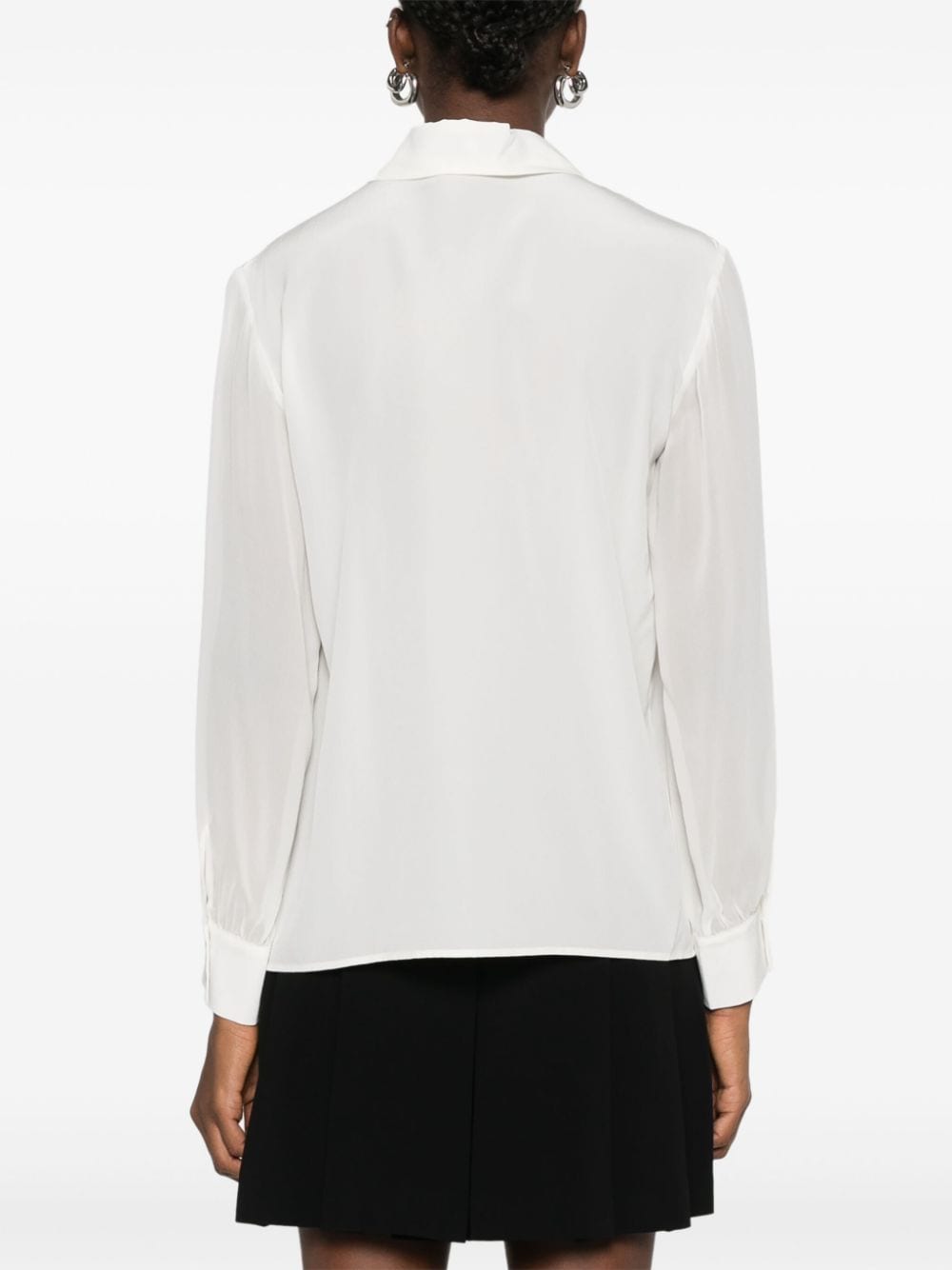 Shop Max Mara Ubicato Blouse In White