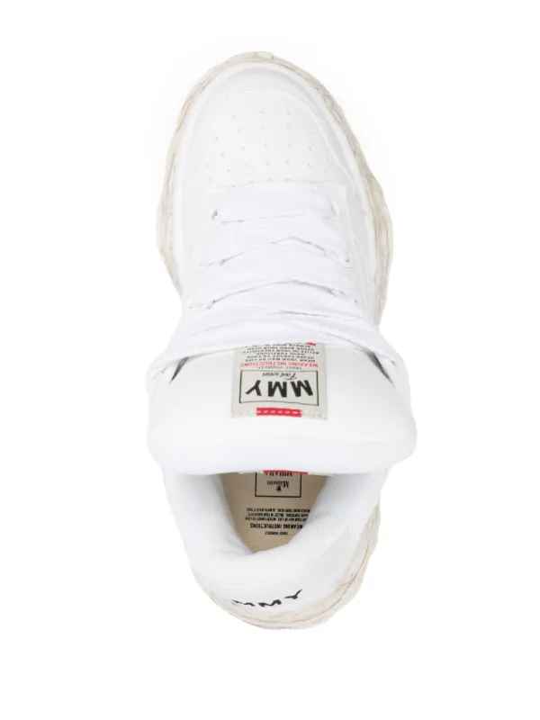 Maison MIHARA YASUHIRO Wayne Puffer OG Sole Sneakers | White