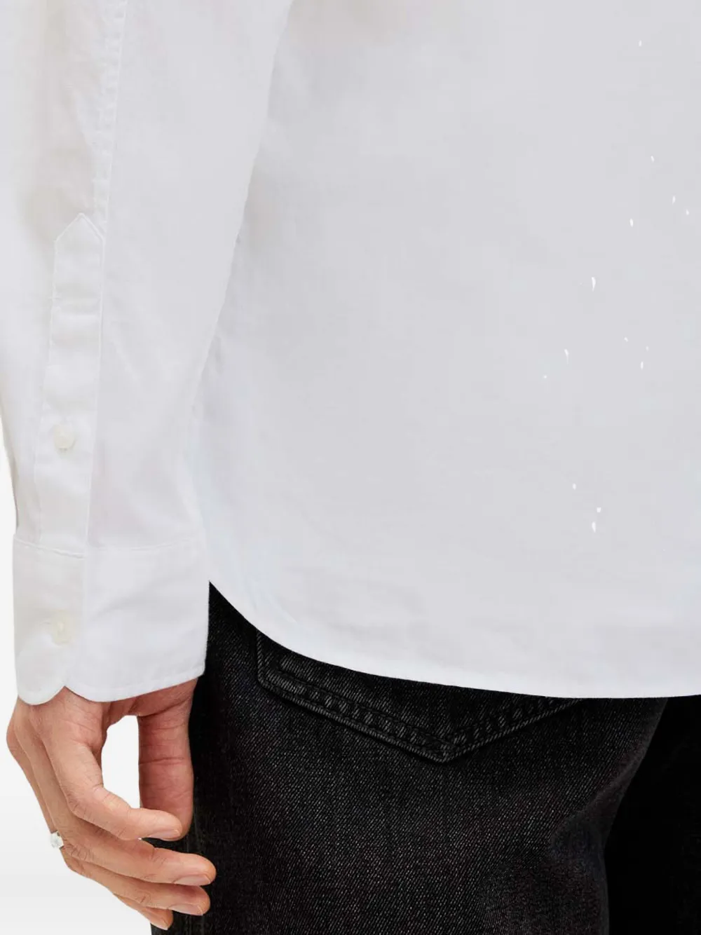 AllSaints Hawthorne overhemd Wit