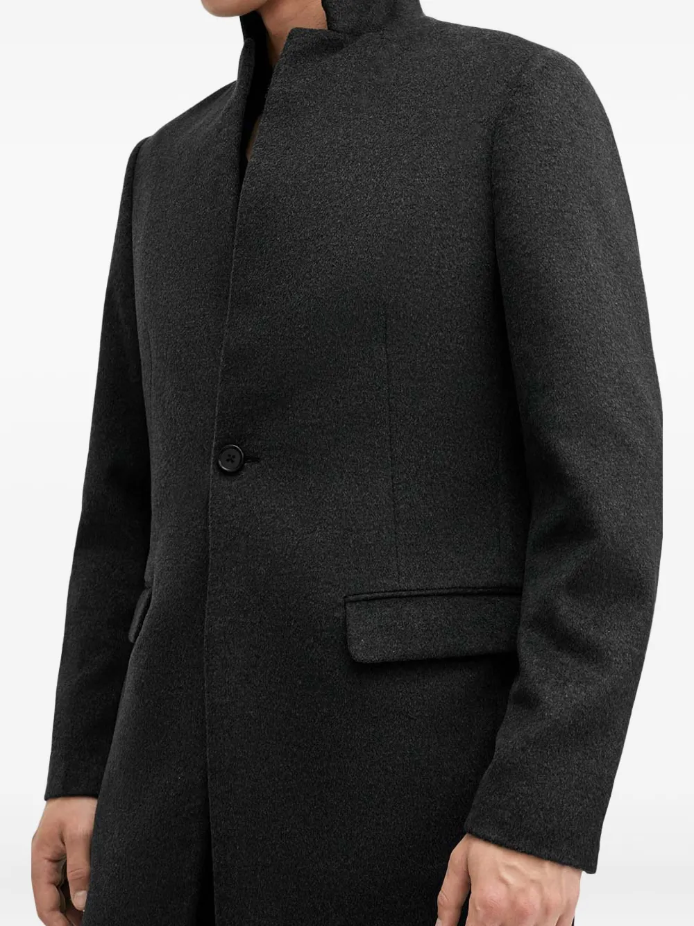 AllSaints Hargrove single-button coat | Single Breasted Coats | Image 2