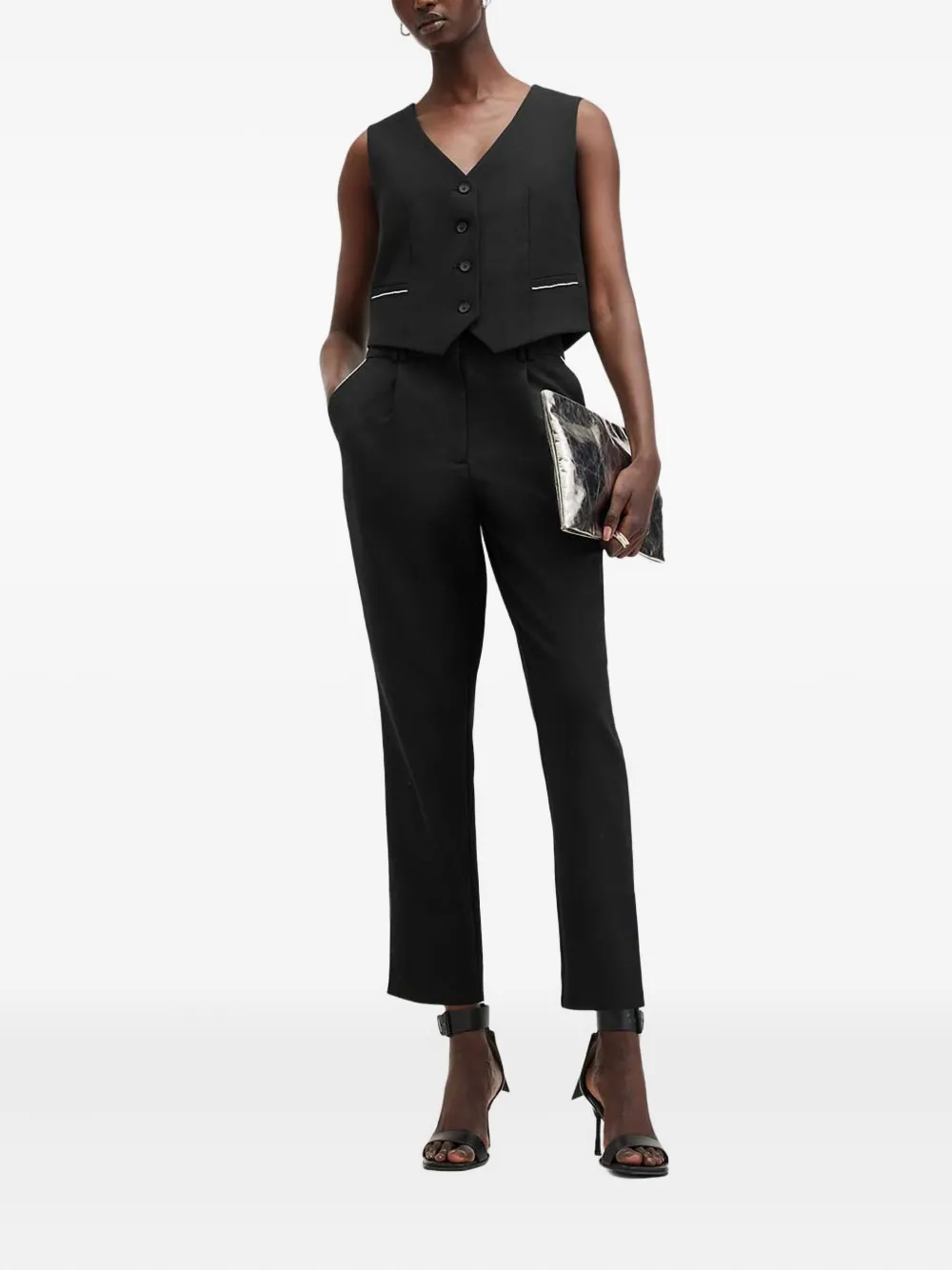 AllSaints Atlas broek - Zwart
