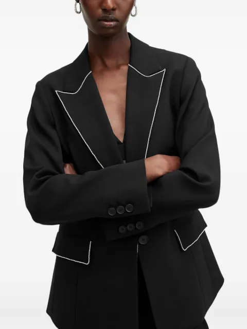 AllSaints Atlas Krys crystal-trimmed blazer