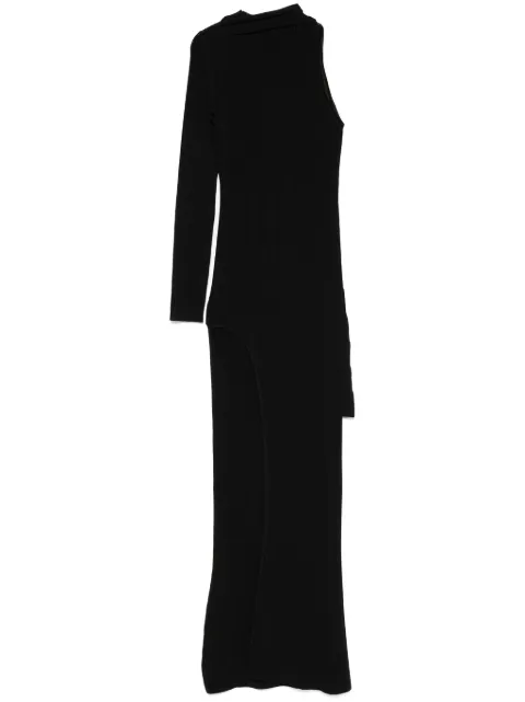 David Koma draped-detail maxi dress