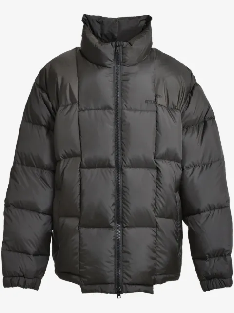 VETEMENTS doudoune à logo brodé
