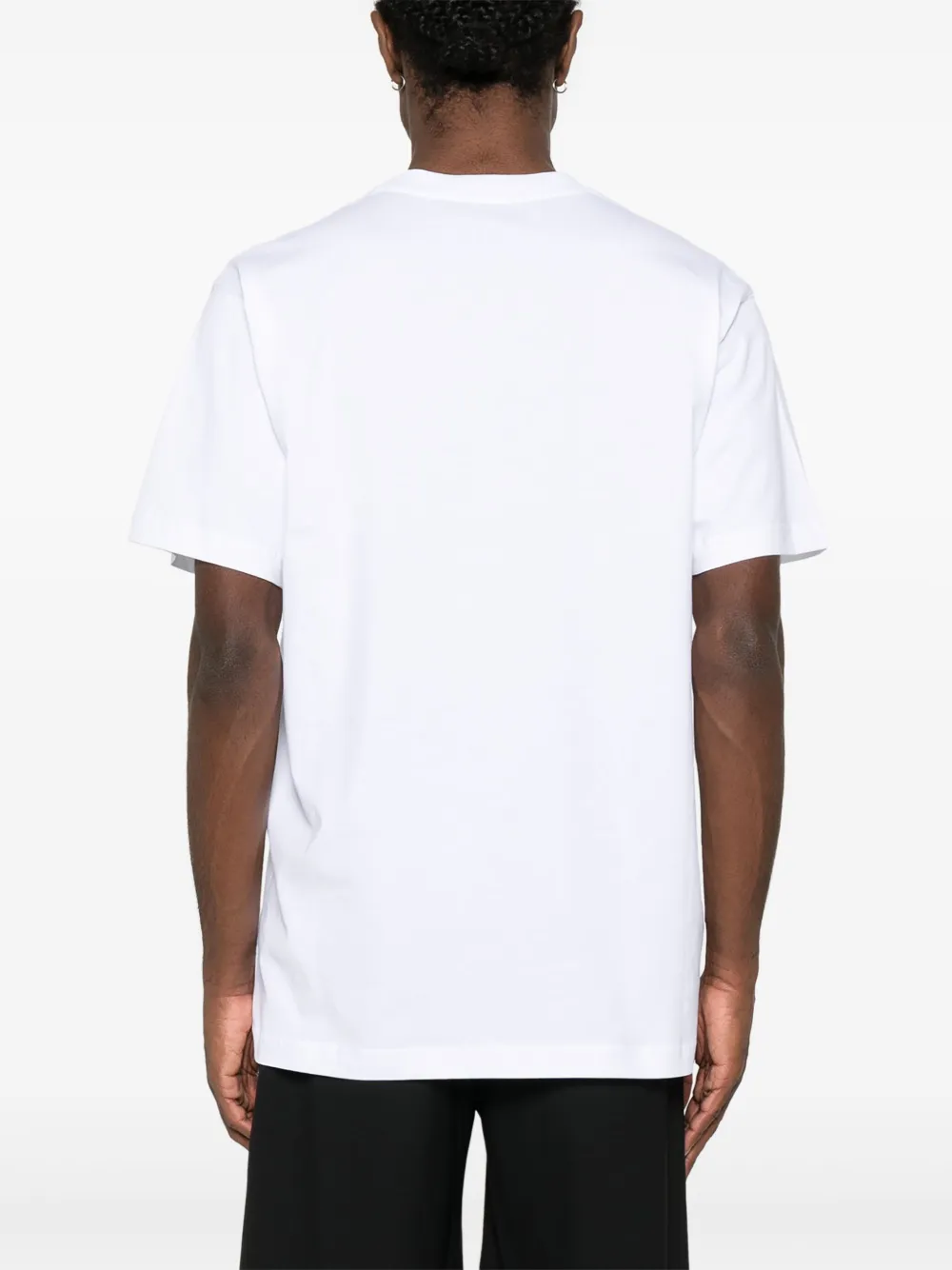 Moschino T-shirt met logoprint Wit