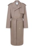 Moschino double-breasted trench coat - Neutrals