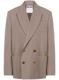 Moschino double-breasted blazer - Neutrals