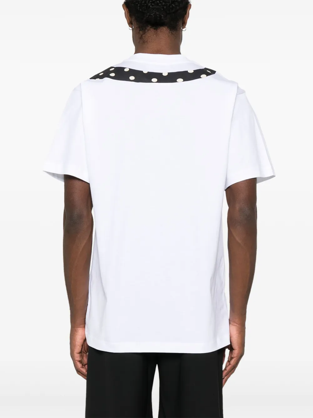 Moschino T-shirt met logoprint Wit