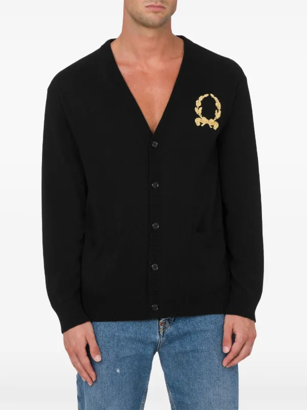 Moschino ロゴ カーディガン | ブラック | FARFETCH JP