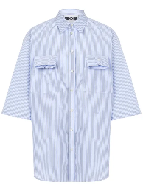 Moschino appliqué-detail shirt