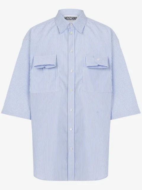 Moschino appliqué-detail shirt