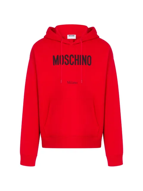 Moschino printed hoodie