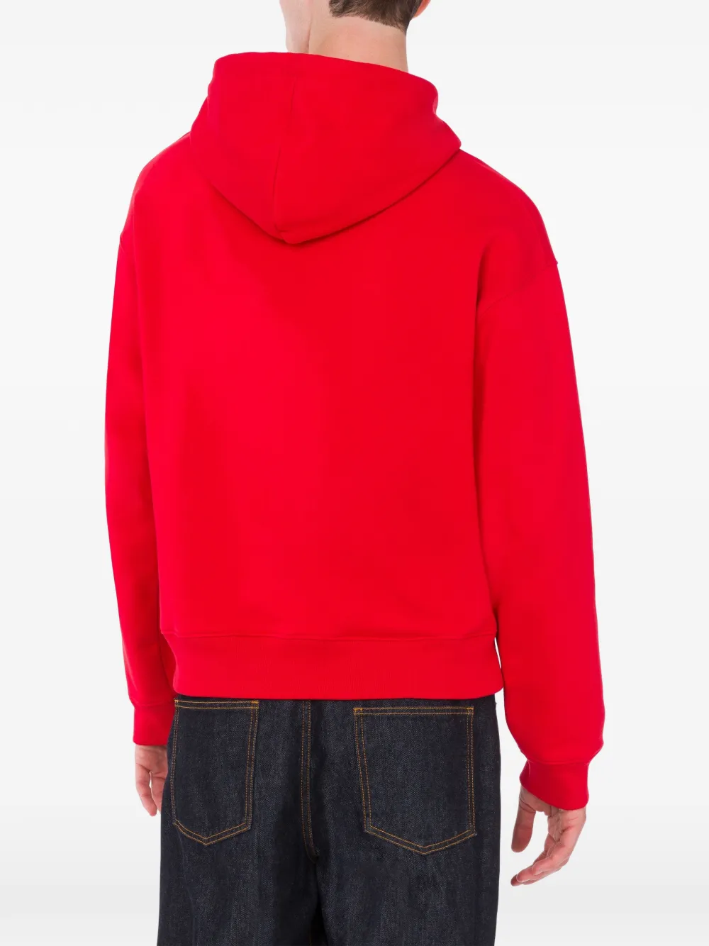 Moschino Hoodie met print Zwart