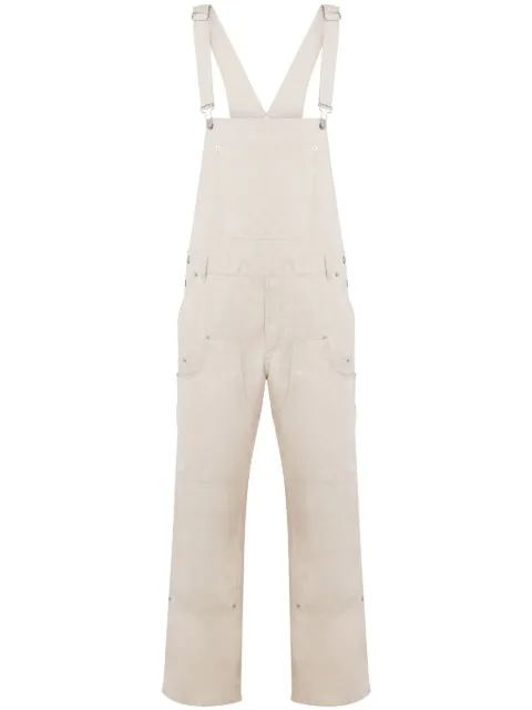 Moschino jumpsuit con parche del logo
