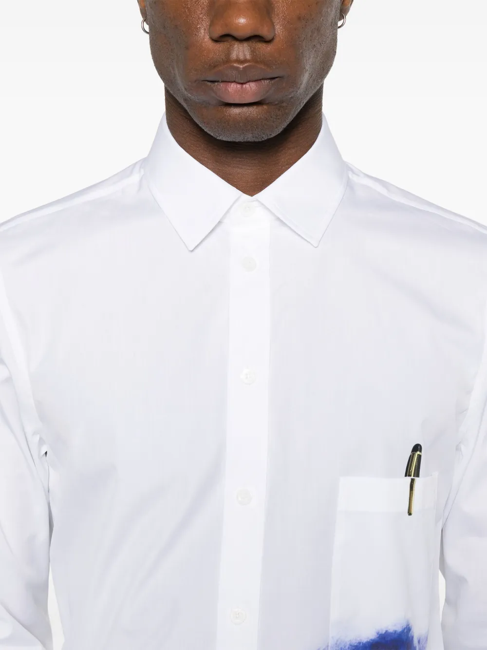 Moschino Overhemd met print Wit