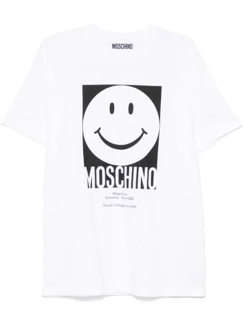 Moschino smiley-motif T-shirt