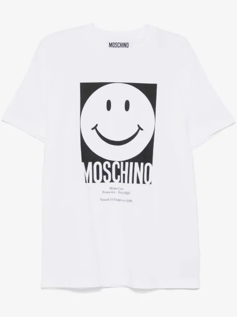Moschino smiley-motif T-shirt