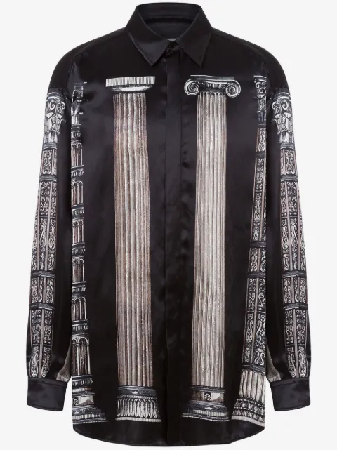 Moschino Camisa com estampa gráfica