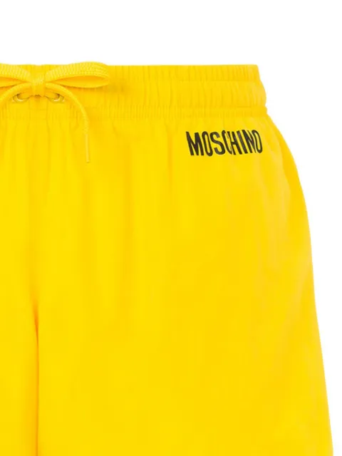Moschino شورت سباحة بطبعة شعار الماركة