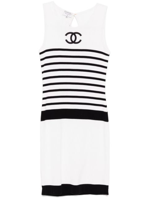 Affordable HOT SALE CHANEL 1990-2000s sleeveless dress Women