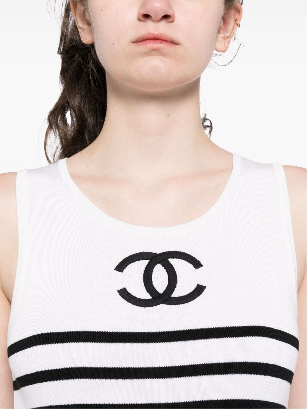 CHANEL 1990-2000s sleeveless dress Women