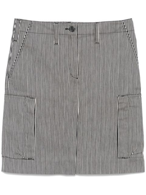 HOT SALE CHANEL 2008 striped skirt Women