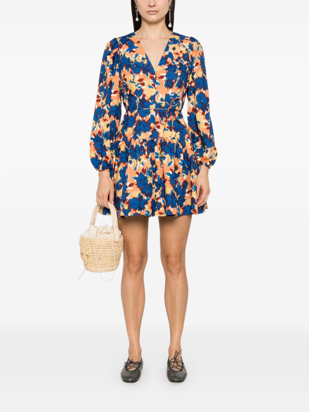 Ulla Johnson Mini-jurk - Blauw