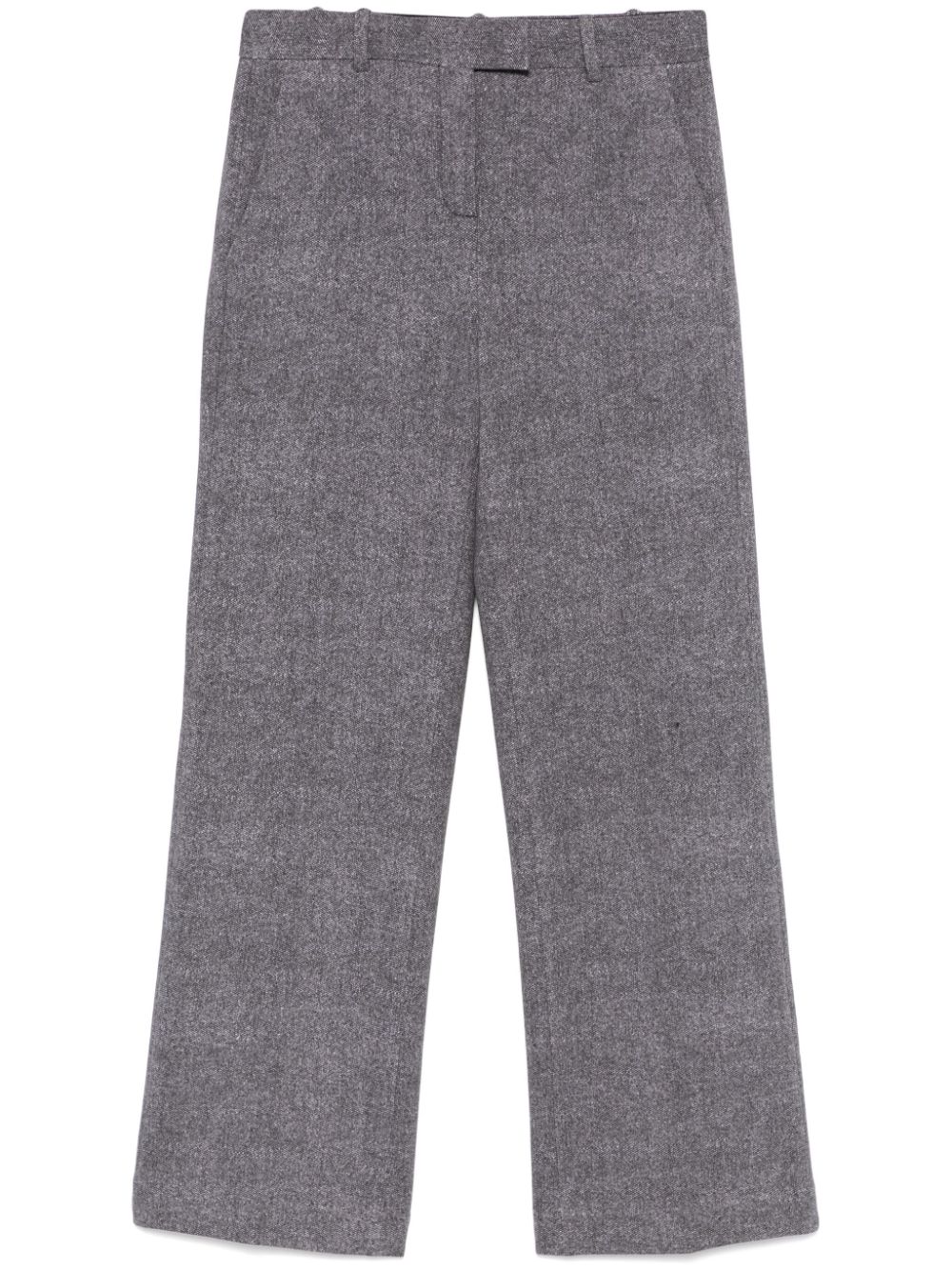 straight-leg trousers