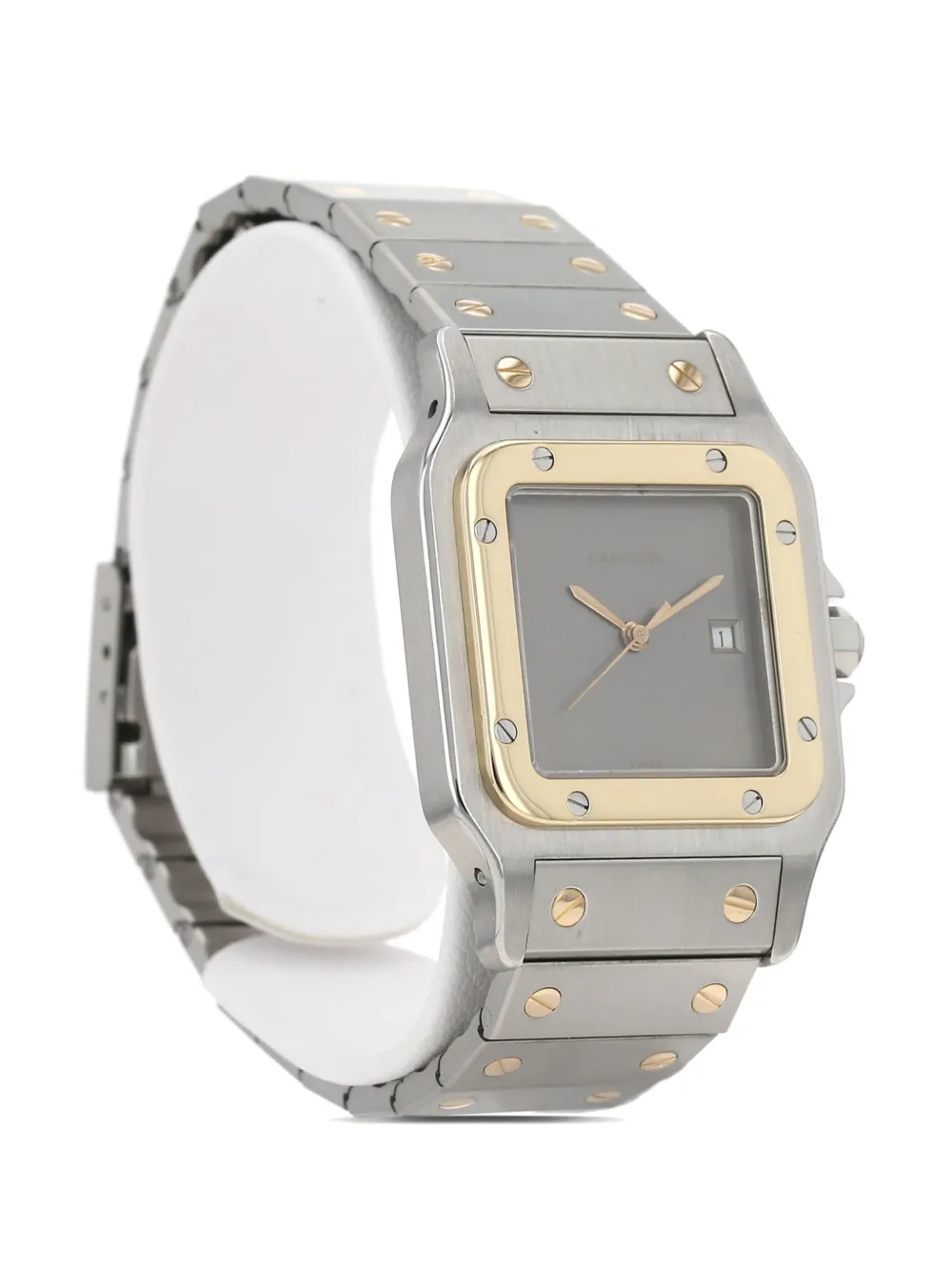 Cartier 1990 pre-owned Santos 41mm | Pre-Owned | Image 4