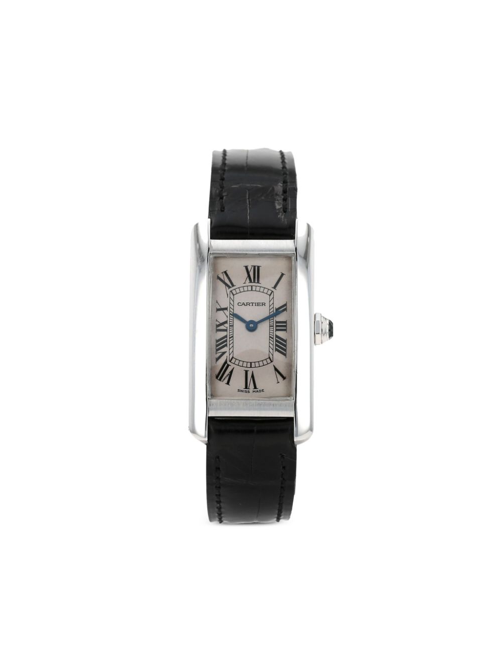 Cartier 2000s pre-owned Tank Américaine 35mm - White