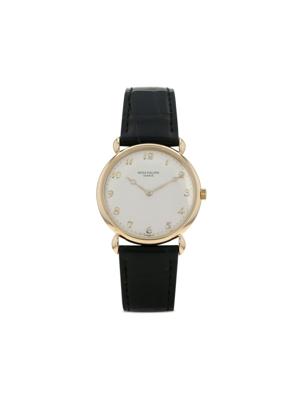 Patek Philippe Pre-Owned Orologio Calatrava 32mm Pre-owned 1989 - Bianco