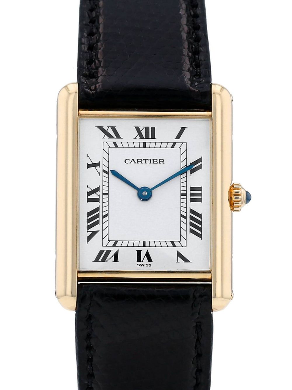 Cartier 1990 pre-owned Tank Louis horloge 31 mm - Zwart