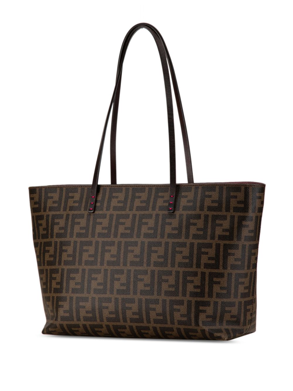 Fendi zucca roll tote on sale