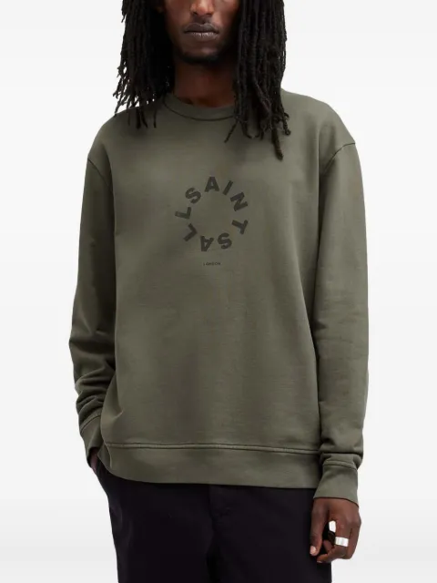 AllSaints Tierra circular-logo sweatshirt