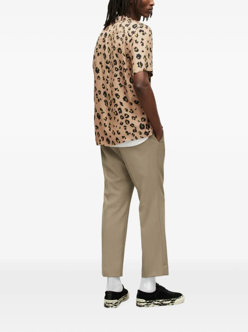  Allsaints Buttoned Trousers - Neutrals 