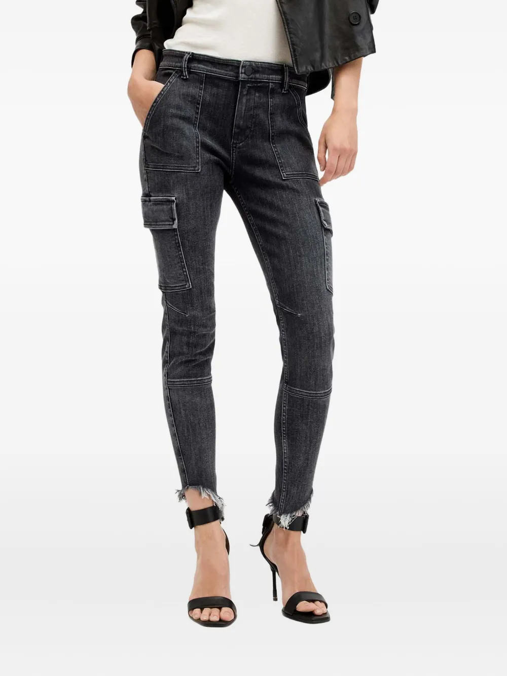 AllSaints Duran カーゴジーンズ - ブラック AllSaints Duran カーゴジーンズ - ブラック