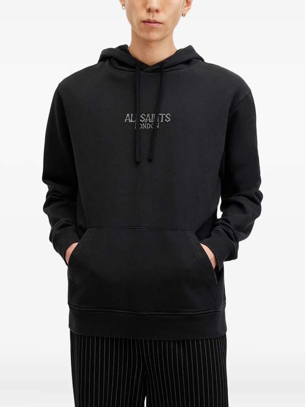 AllSaints Bones ロゴ パーカー - ニュートラル AllSaints Bones ロゴ パーカー - ニュートラル